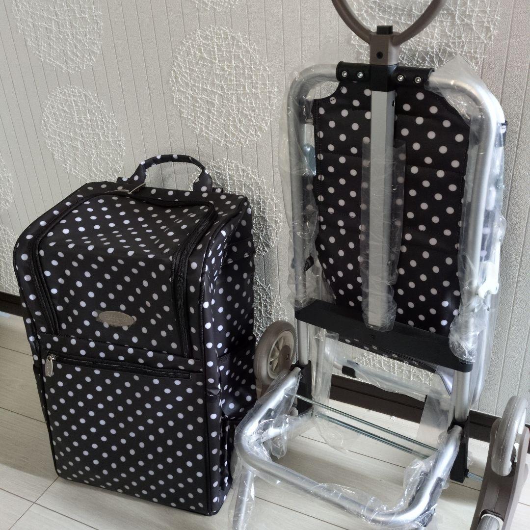 ポルカドットキャリーカート