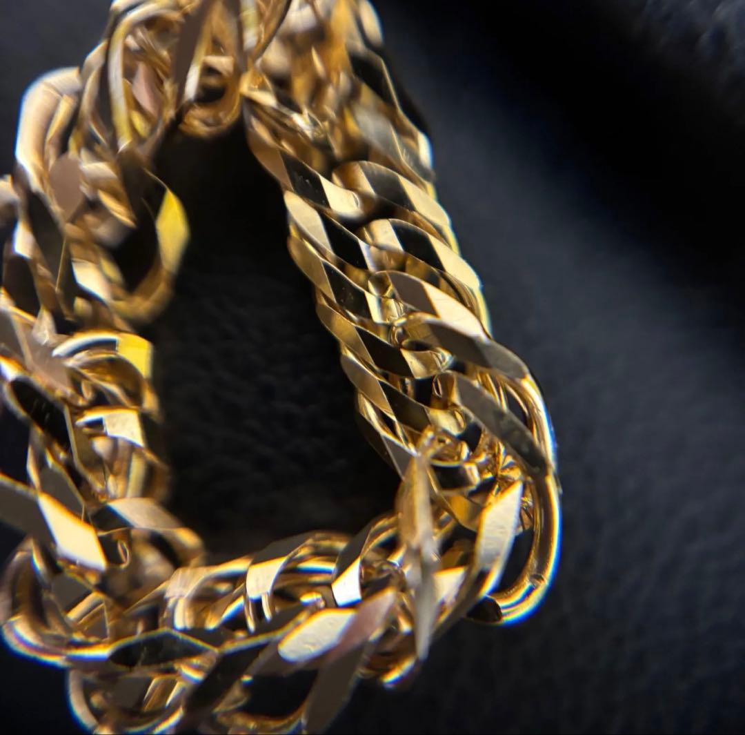 12面トリプルカット】K18喜平リング約13号約2.8g イエローゴールド18金