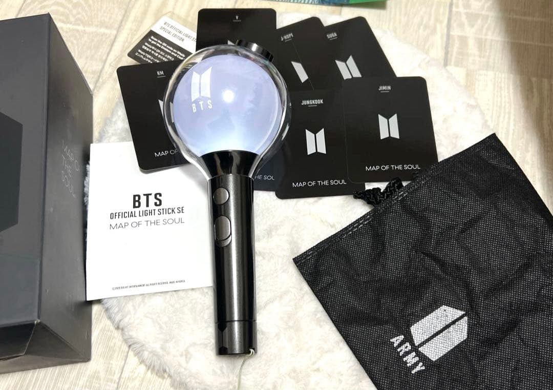 BTS アミボム ver.4 ペンライト MOS+ 新品電池６個付き