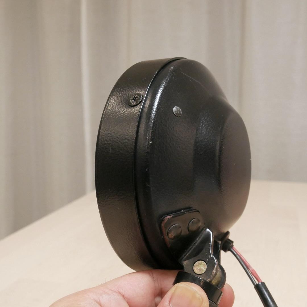 当時物 中古良品 CIBIE ハロゲンライト H3 12V 薄型 ブラック