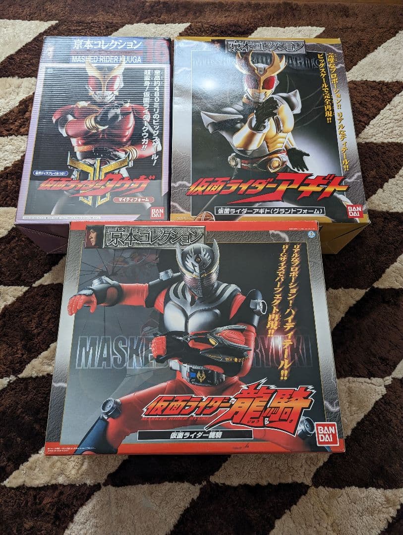 仮面ライダー　京本コレクション　クウガ　アギト　龍騎セット売り　平成ライダー