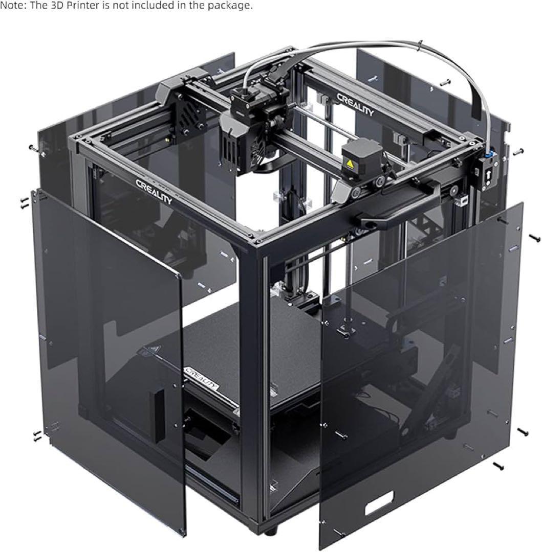 （未使用）Ender 5 S1専用 アクリルエンクロージャー