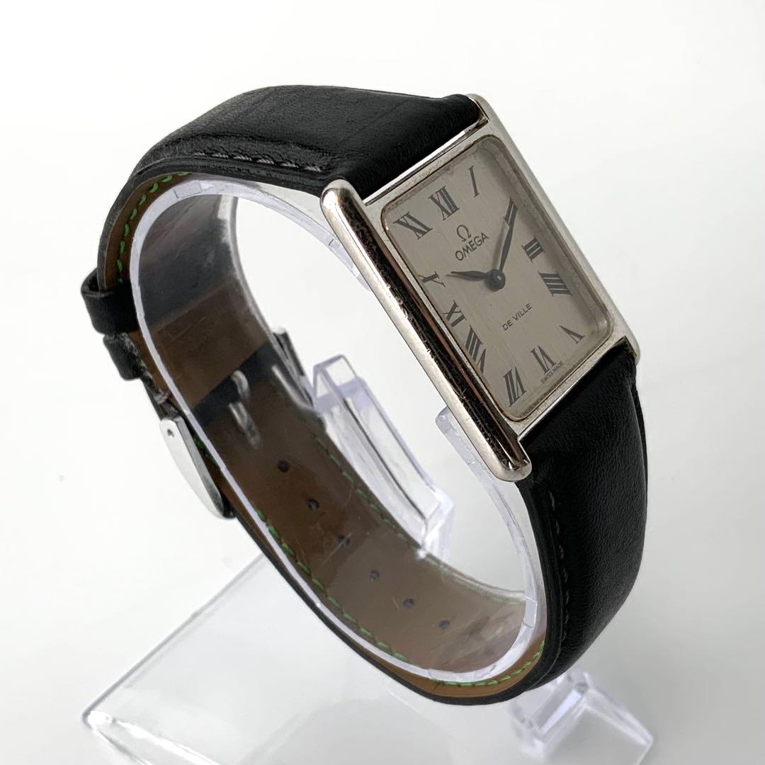 OMEGA De Ville オメガ デビル スクエア 手巻 ローマ 現状渡し