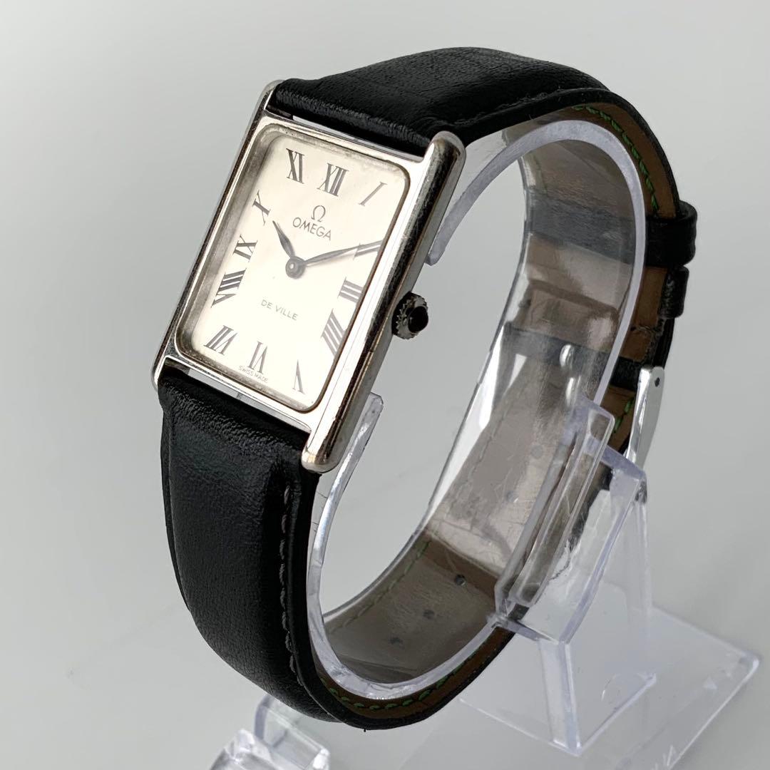 OMEGA De Ville オメガ デビル スクエア 手巻 ローマ 現状渡し