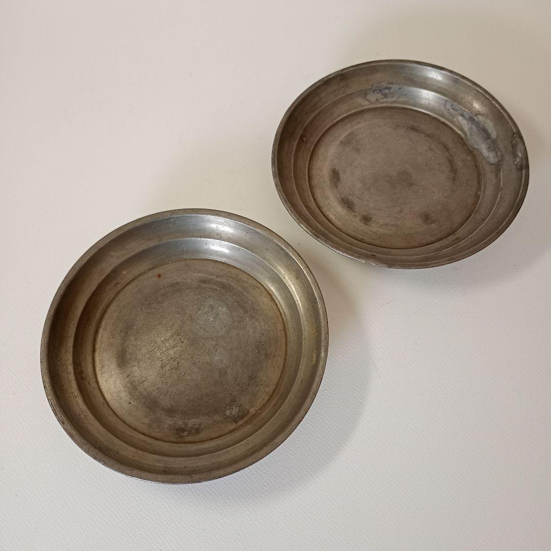 古錫　瓶敷　瓶座　急須台