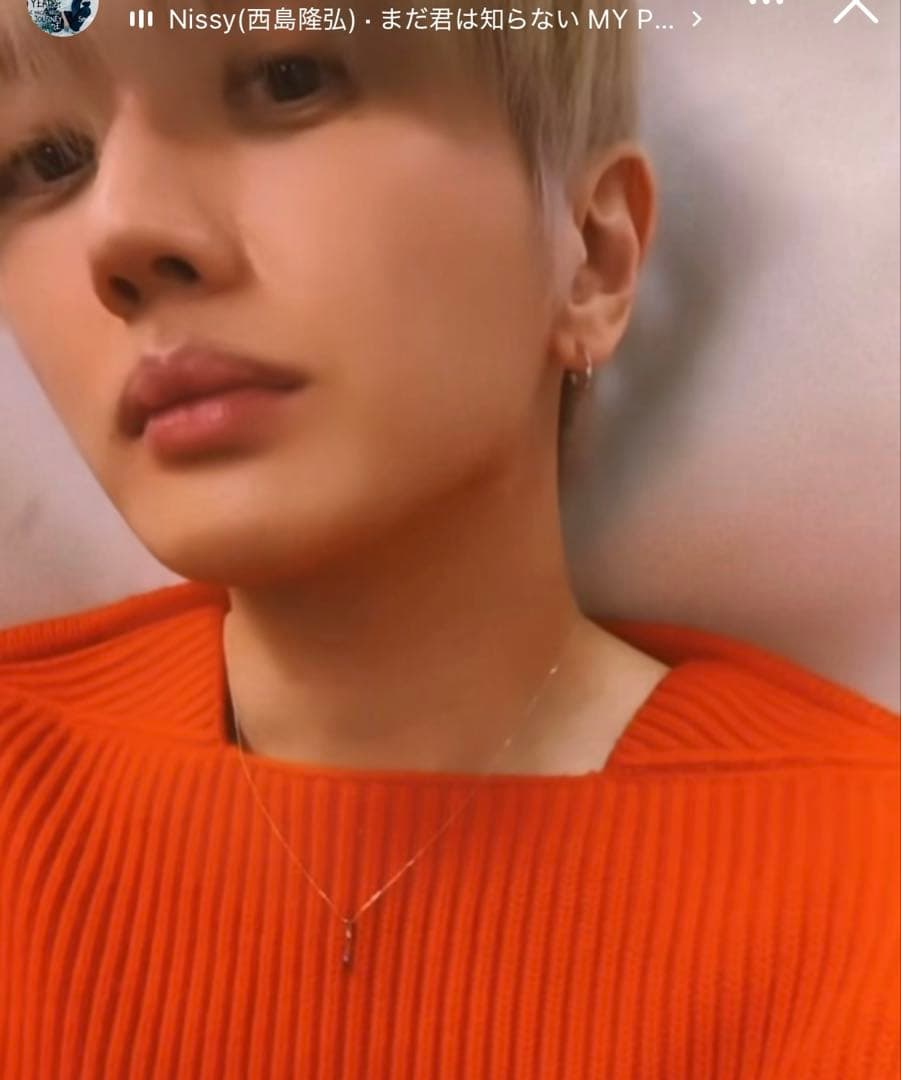 Nissy soireeO ソワレオー TWIST ネックレス