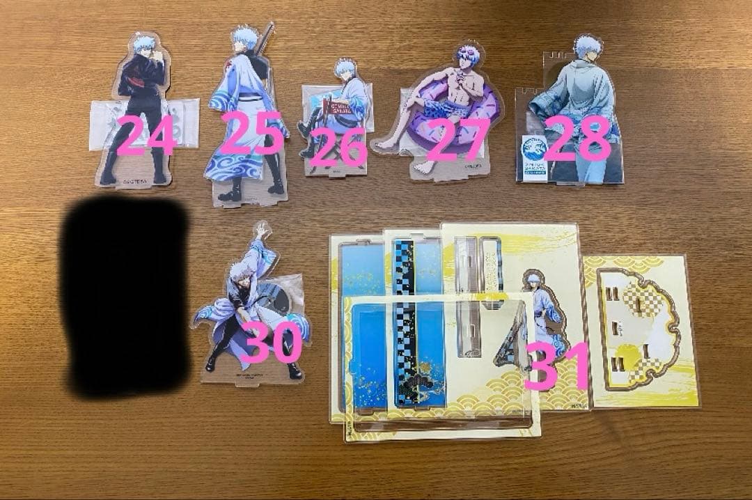 銀魂　坂田銀時　アクリルスタンド　まとめ売り