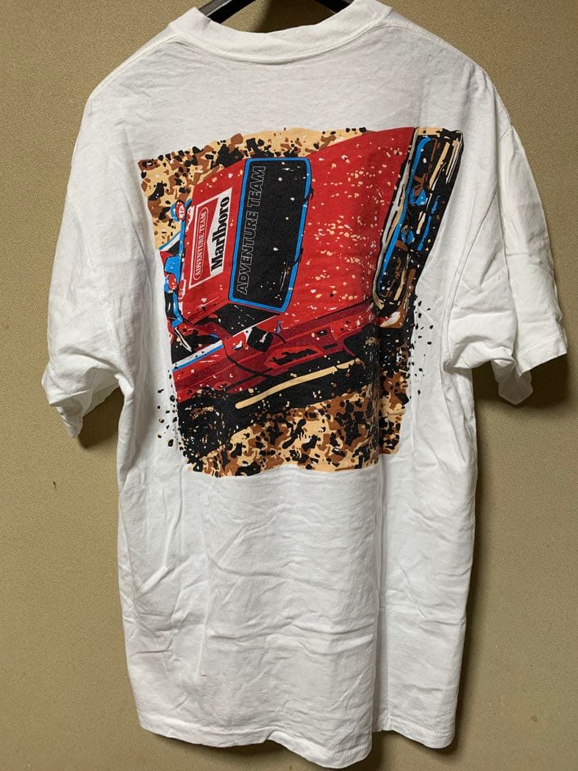 90s Marlboro マルボロ アドベンチャーチーム ポケット付 Tシャツ