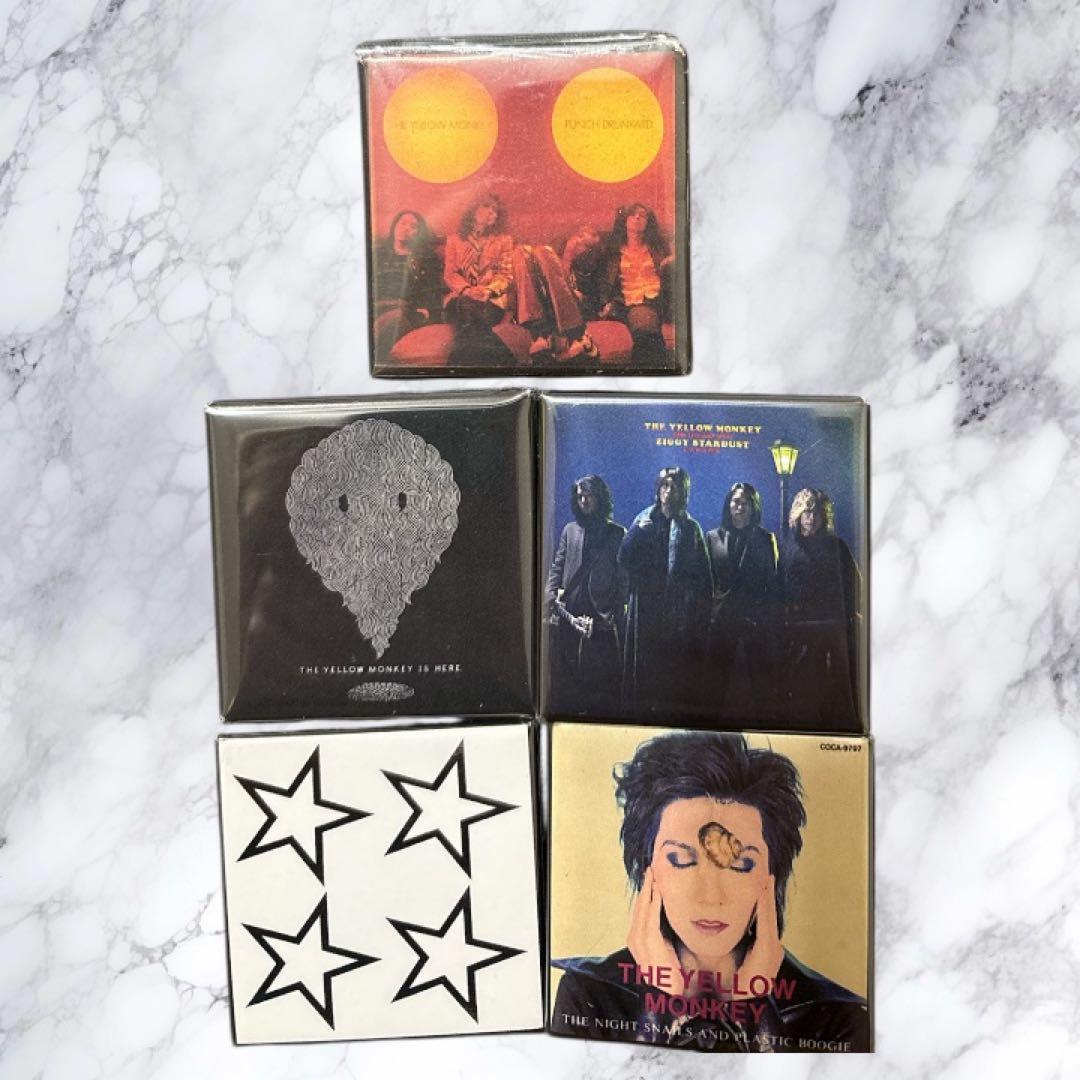 The Yellow Monkey 缶バッジ メカラウロコ 28 福岡ドーム