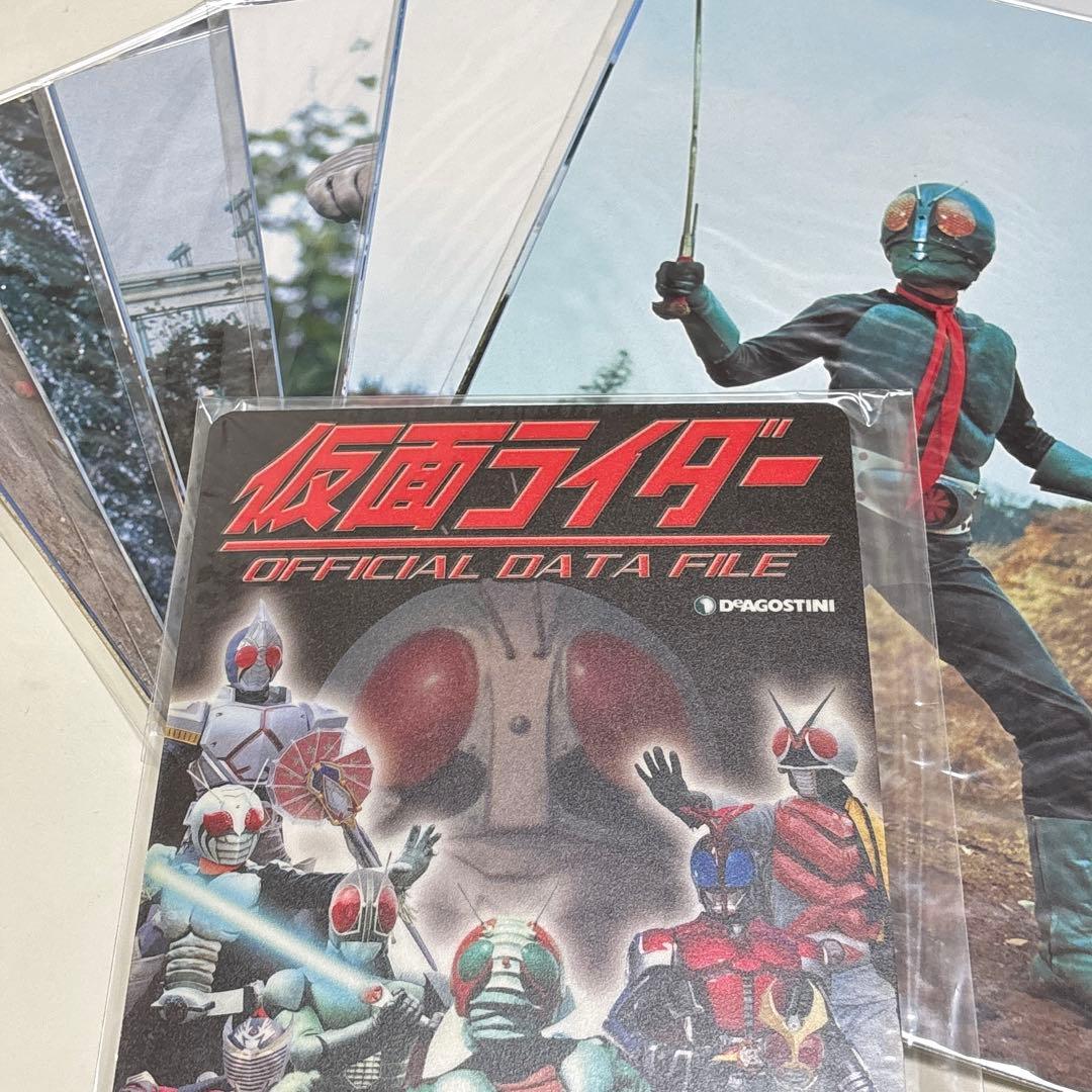 仮面ライダー　オフィシャルデータファイル　ブロマイド　マウスパッド　新品　未開封