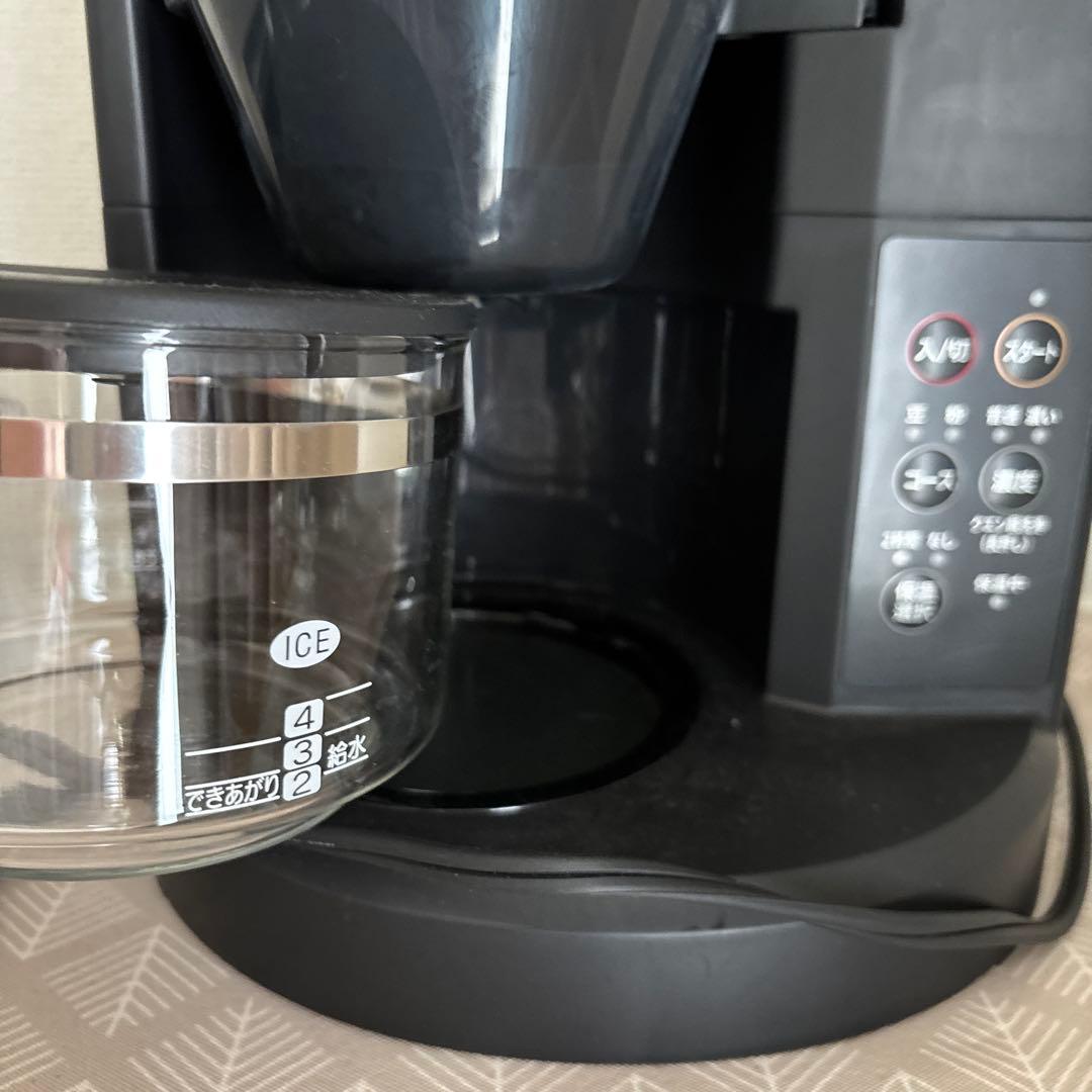 エコメルカリ便のみ　珈琲通　象印 EC-SA40 ブラック コーヒーメーカー