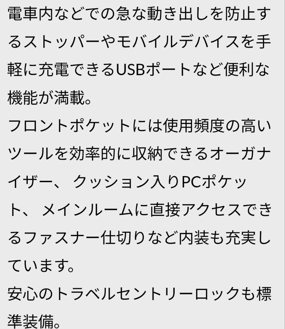 BERMAS☆インターシティ　ロッカー　機内持ち込み　22L