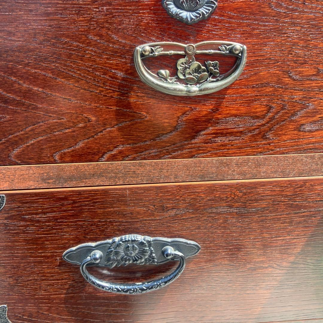 美品　ノダ工芸　箪笥　タンス　5段　民藝たんす　けやき