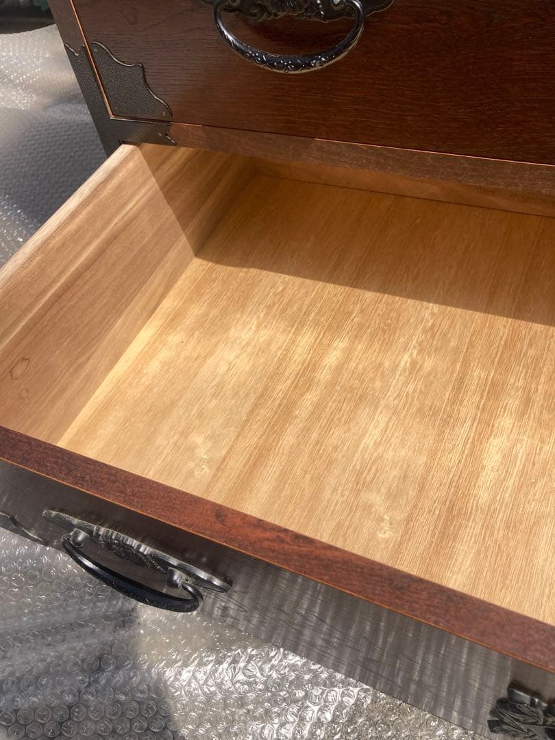 美品　ノダ工芸　箪笥　タンス　5段　民藝たんす　けやき