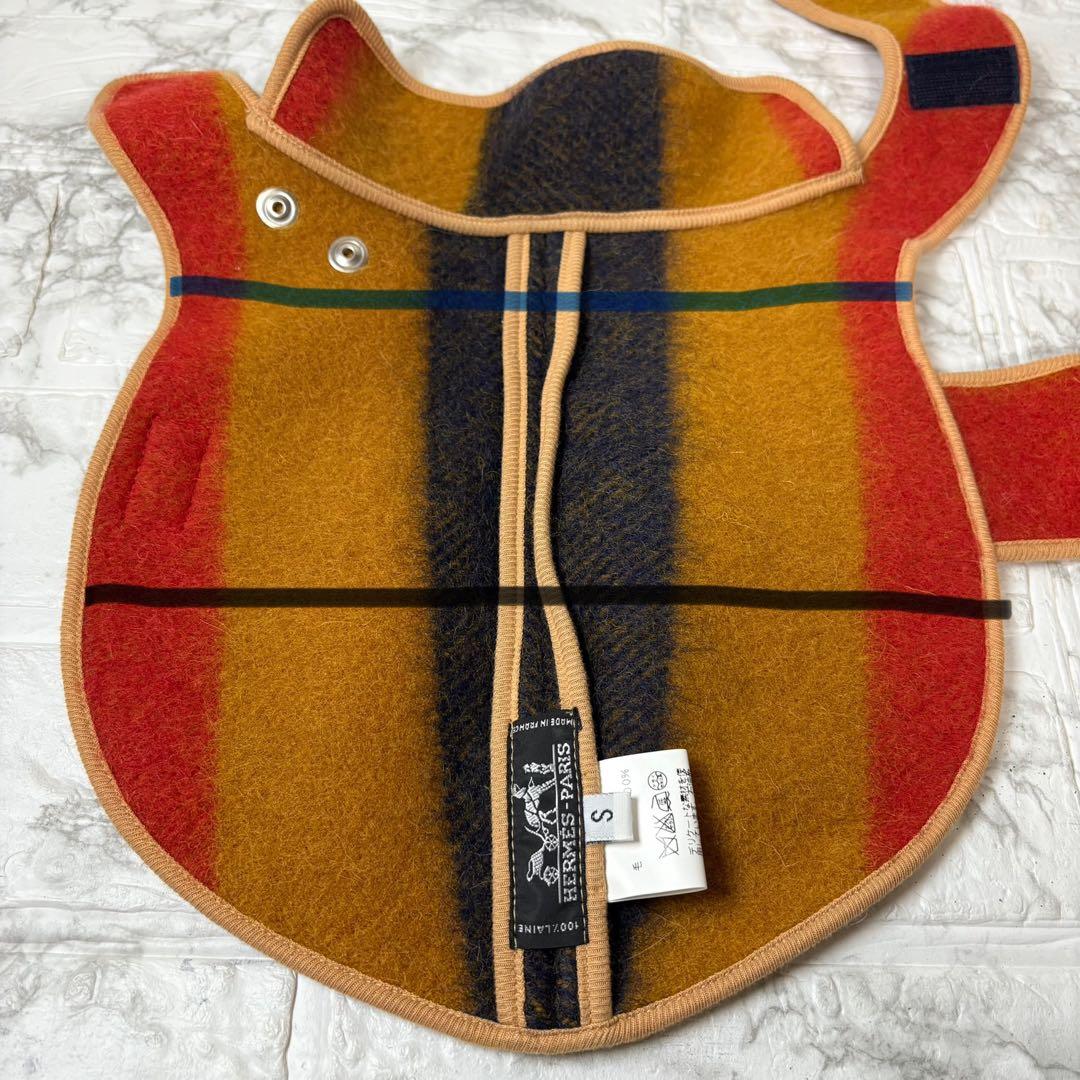 希少！！　HERMES エルメス　小型犬用　Sサイズ　犬用　服　コート
