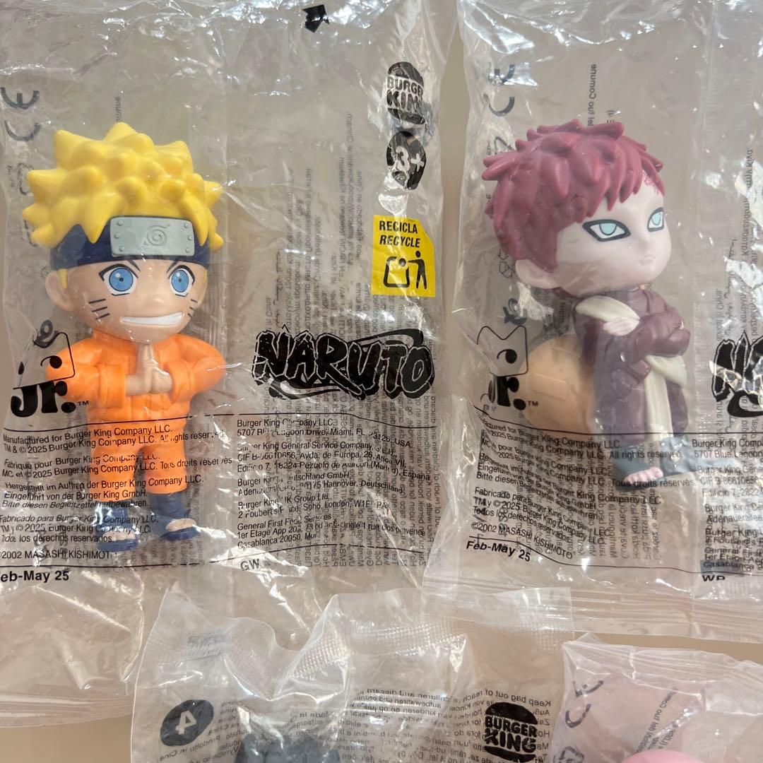 バーガーキング　ナルト　日本未発売　フィギュア