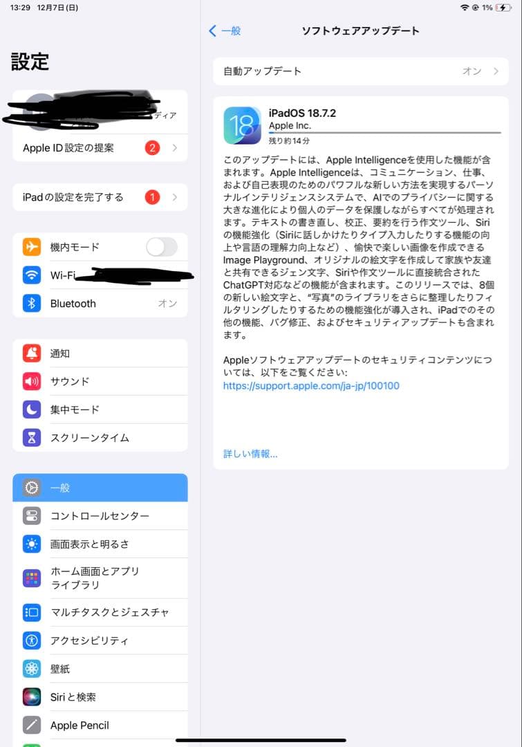 iPad Proスペースグレー 本体