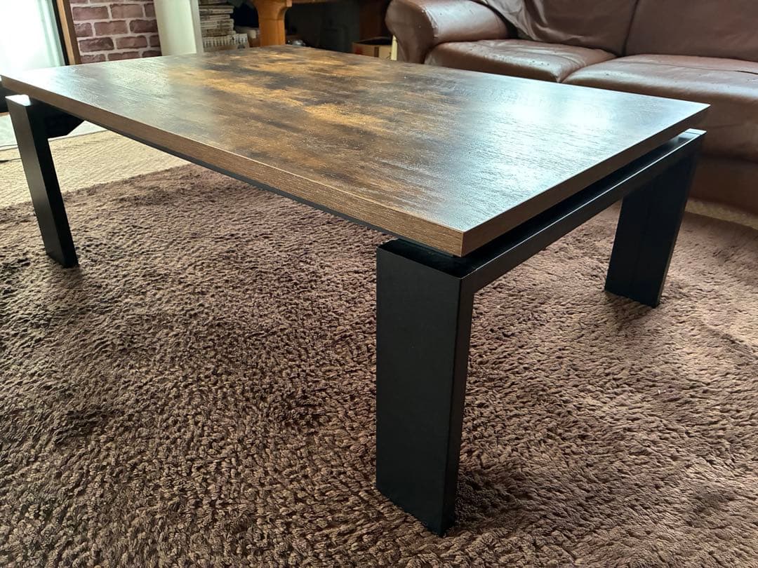 ニトリ　木製こたつ 布団セット　約72×約105