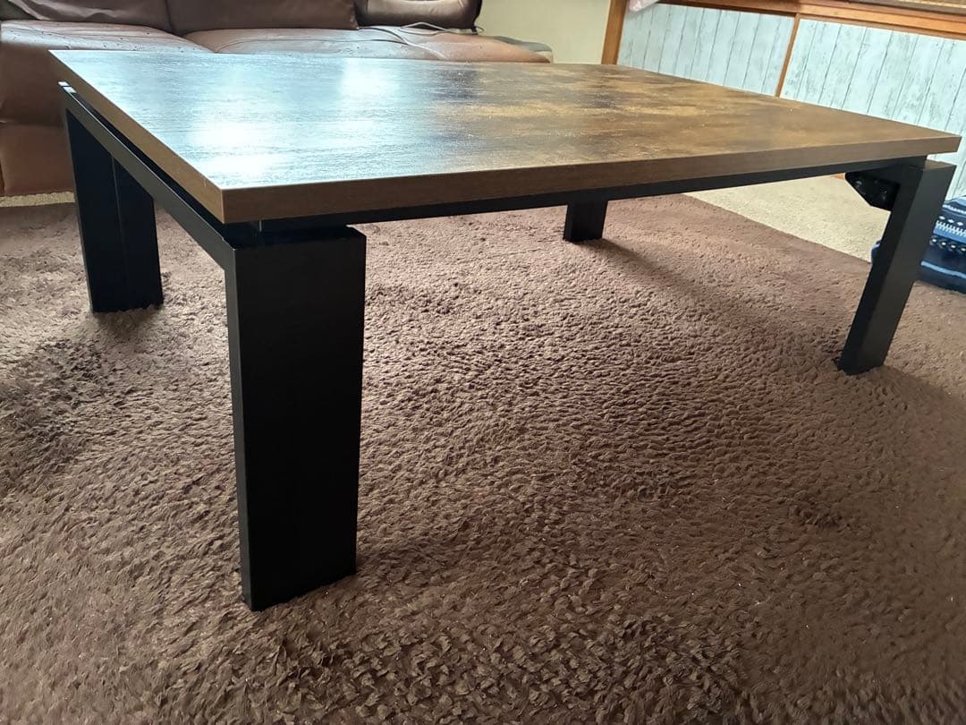 ニトリ　木製こたつ 布団セット　約72×約105