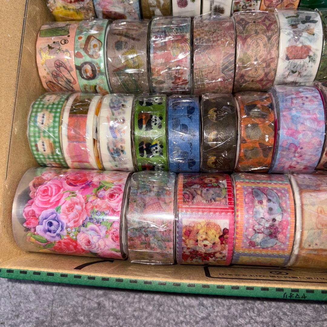 マスキングテープ　まとめ売り　新品　個人作家　ヨハク　meribun