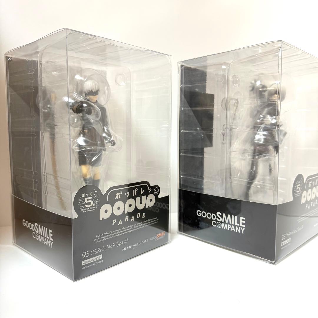 【おまけ付き】ニーアオートマタ フィギュア 2B 9S ポップアップパレード