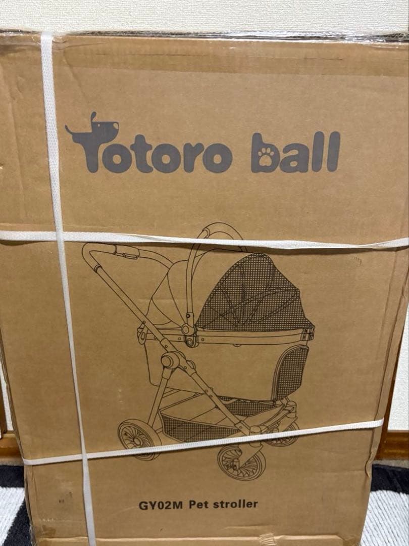 Totoro ball ペットカート ワンタッチ折り畳み 分離型 耐荷重25KG