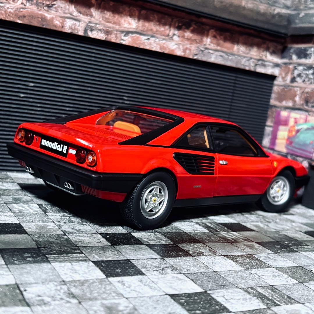 デカール加工品 1/18 Mattel Elite フェラーリ モンディアル 8