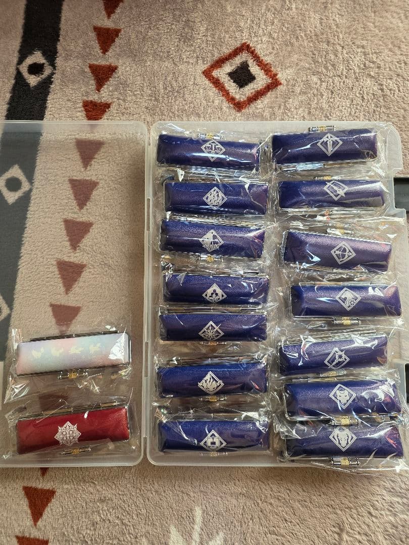 【受注品】 全クラス+フォウくん 印鑑ケース FGO 痛印堂 16点セット
