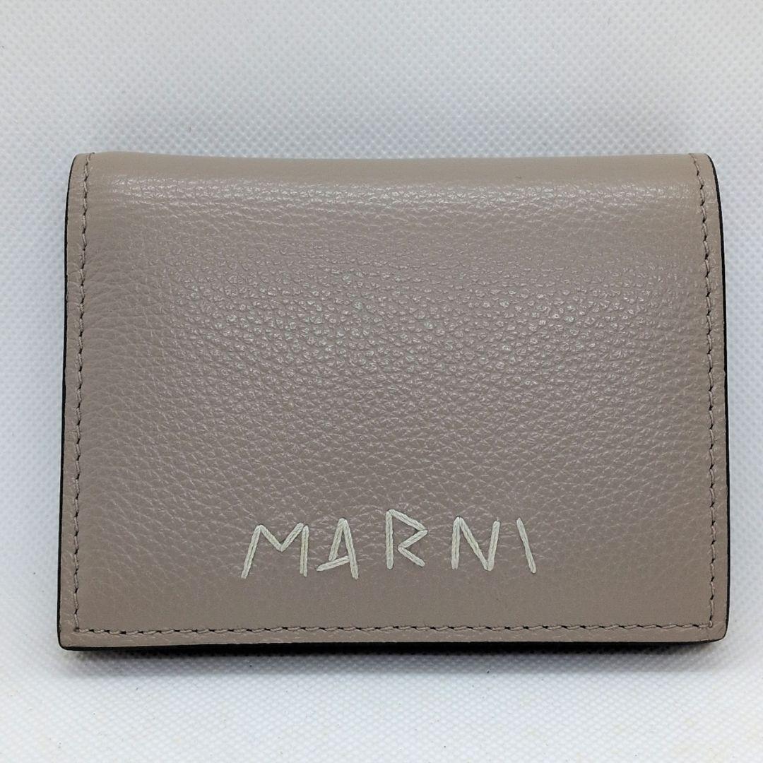 【未使用級 現行モデル】マルニ　メンディング　バイフォールドウォレット　レザー