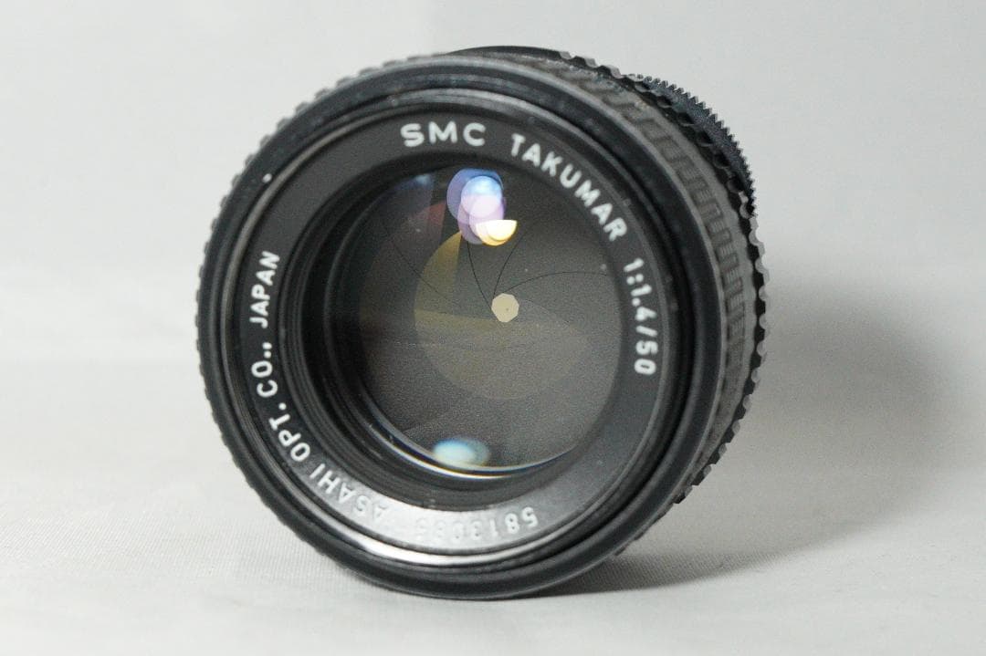 【美品】ペンタックス SMC Takumar 50mm F1.4