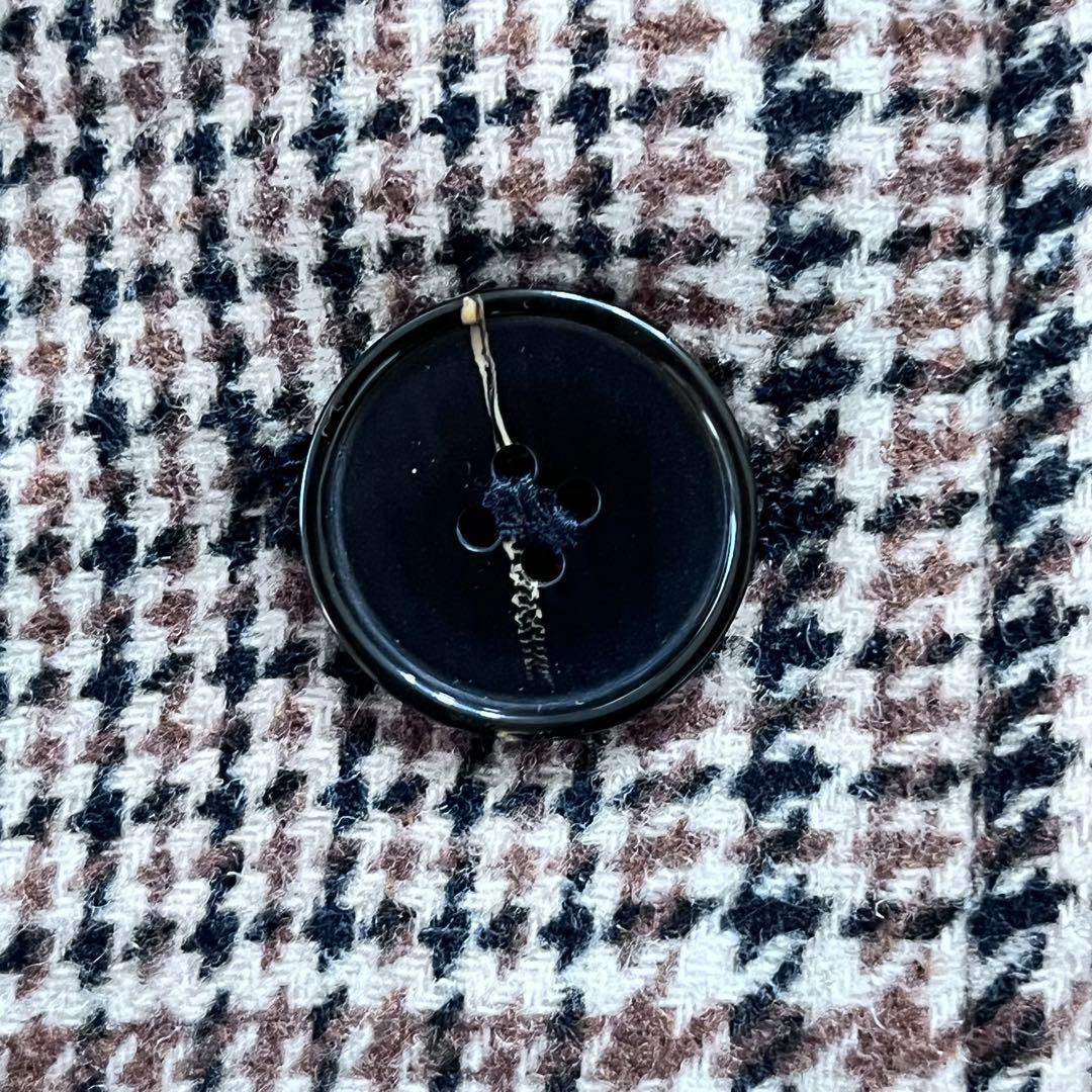 試着のみ ZARA チェスターコート Ｌサイズ チェック オーバーサイズ ロング