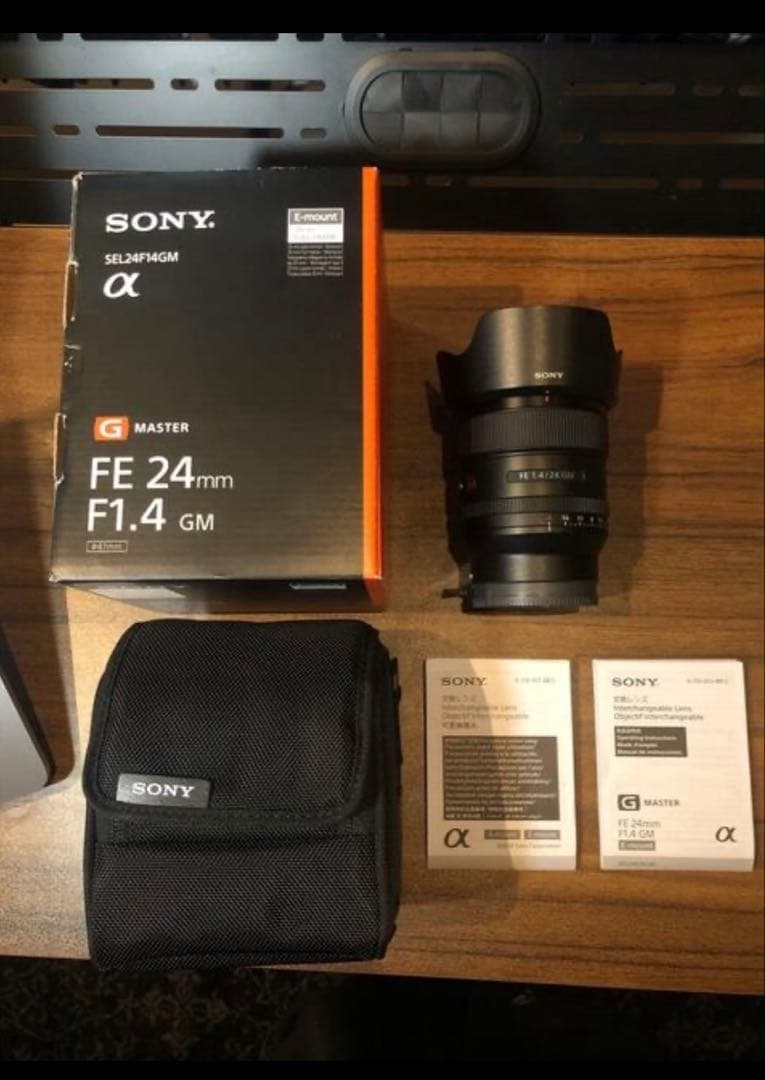 SONY FE 24mm F1.4 GM レンズ