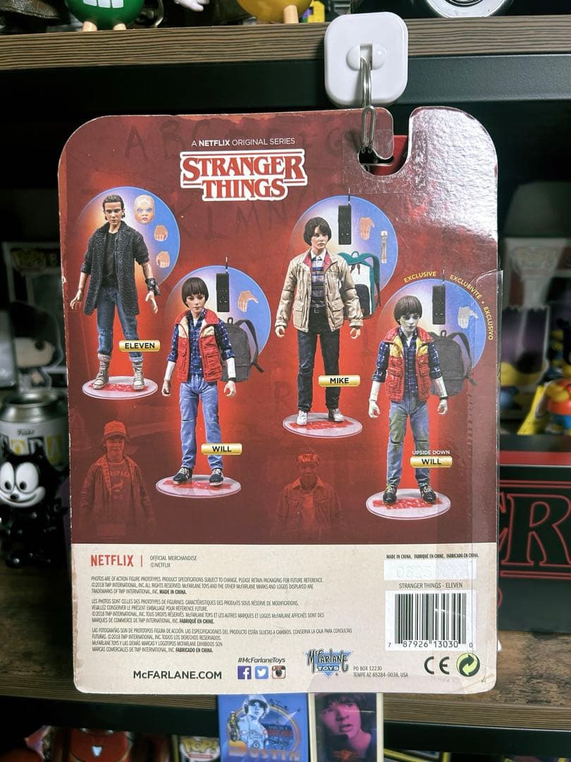 マクファーレントイズ　ストレンジャー・シングス イレブンフィギュア