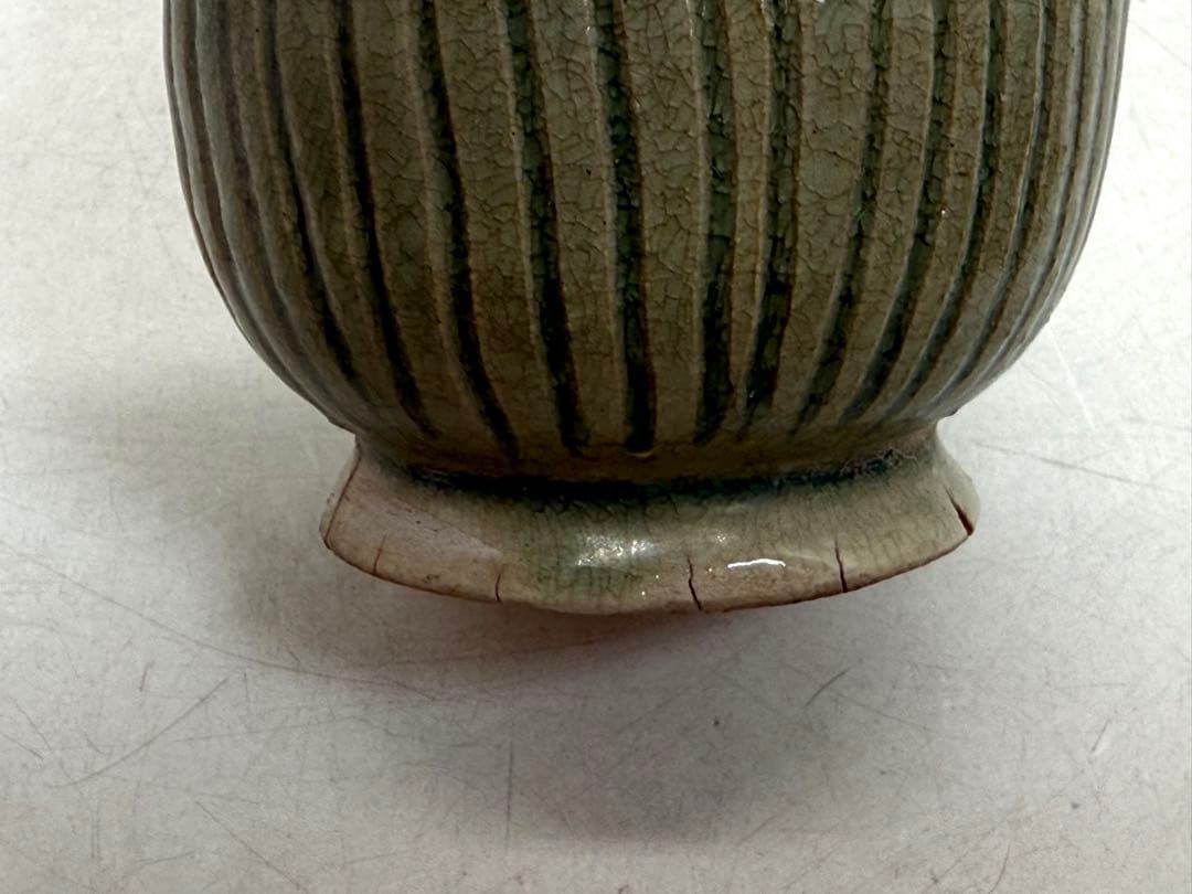 時代　青磁　小瓶　送料込み260127