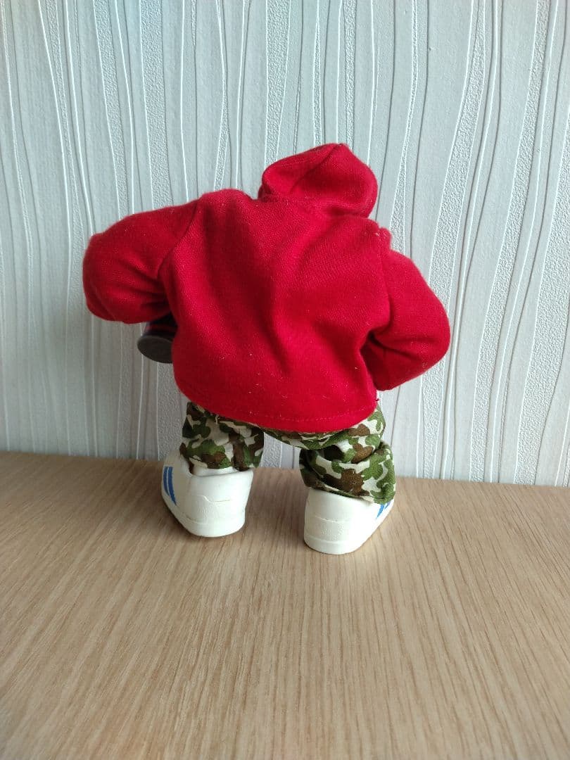 ストリートスタイル フィギュア 赤フーディ