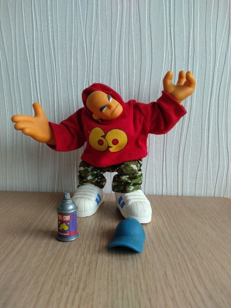 ストリートスタイル フィギュア 赤フーディ