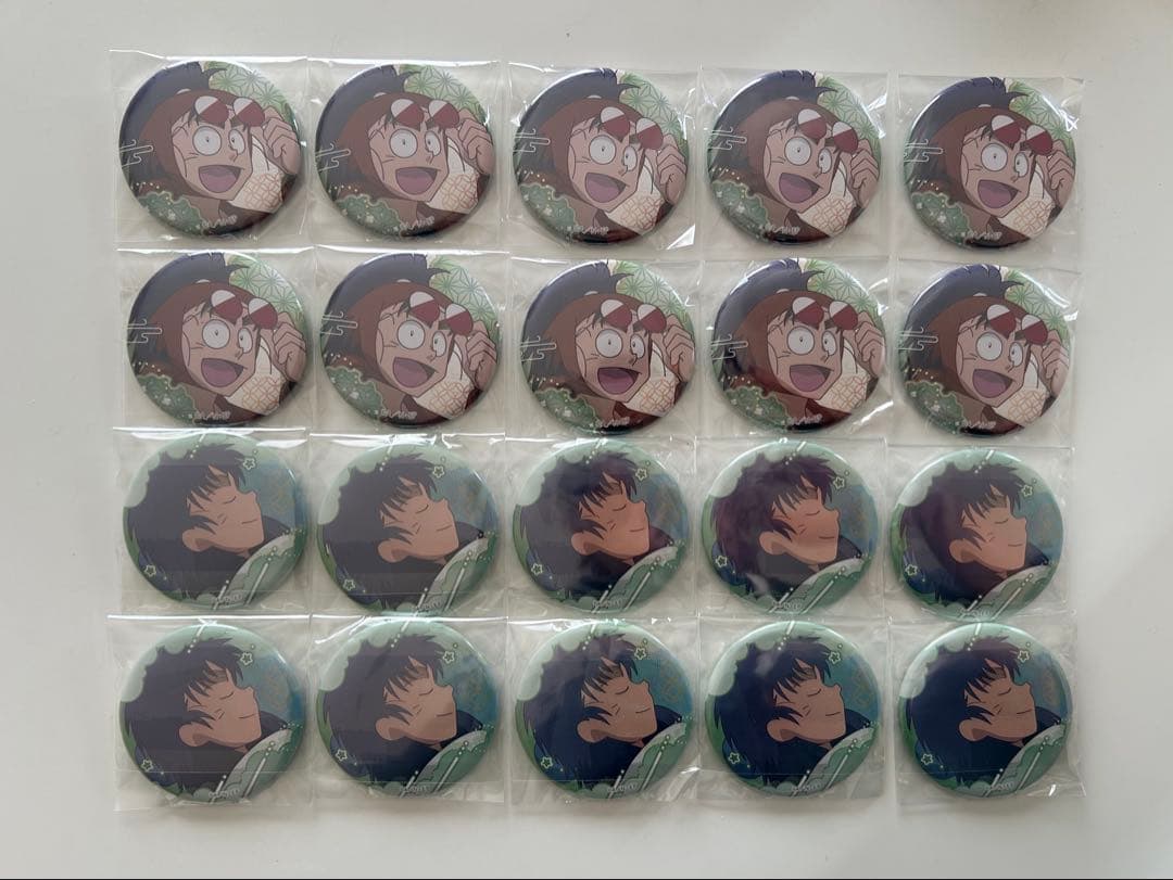 忍たま乱太郎　七松小平太 百面相 隠密活動中の段 缶バッジ