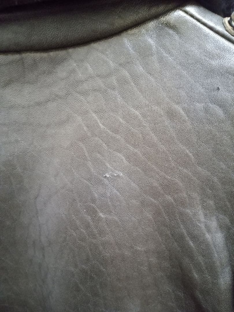 リチウムオム　シープスキン　ボンバージャケット　46サイズ