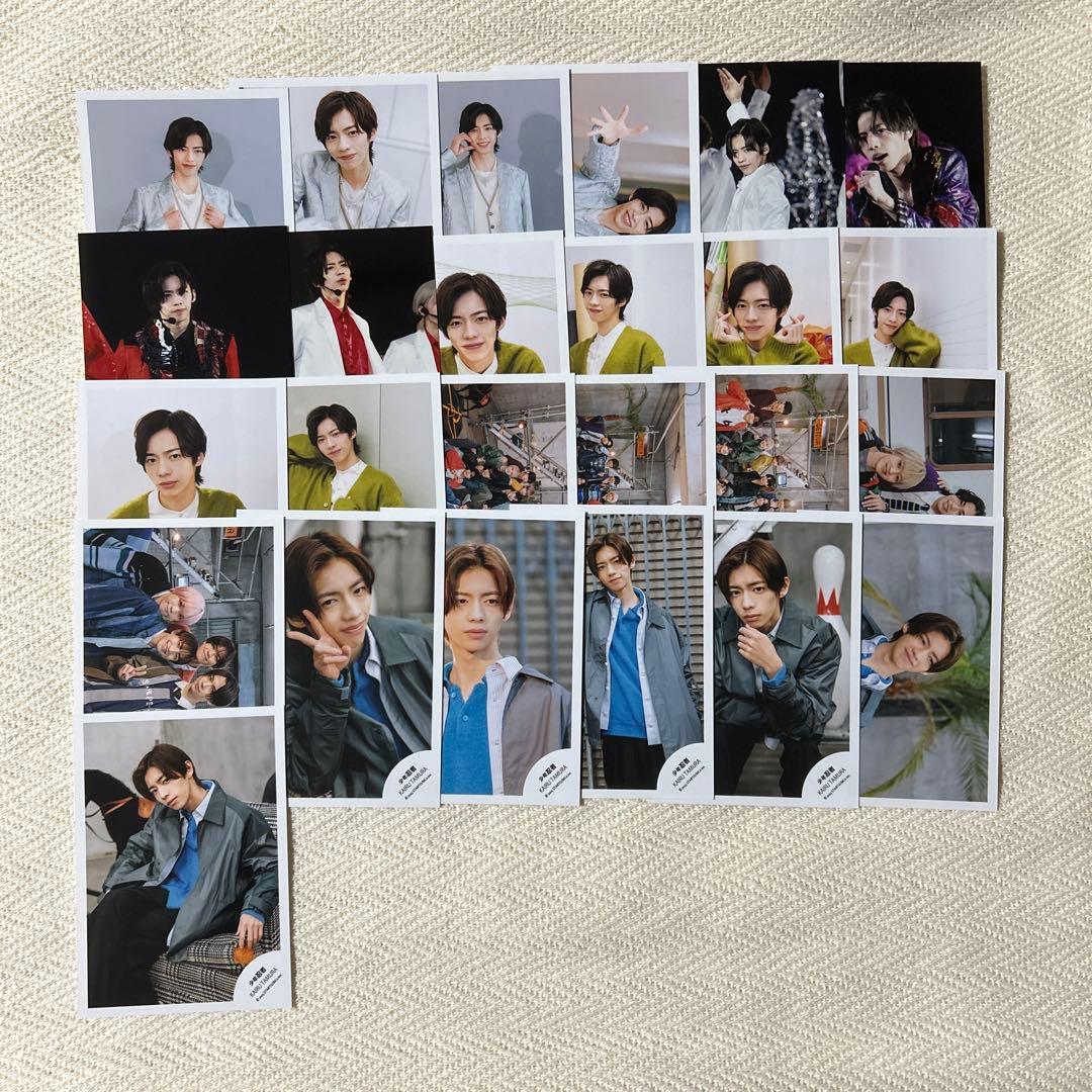 ① 田村海琉 公式写真 オリジナルフォトセット ライブフォト 265枚