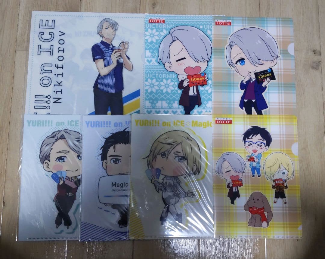 【29枚】ユーリ!!! on ICE　クリアファイルセット①