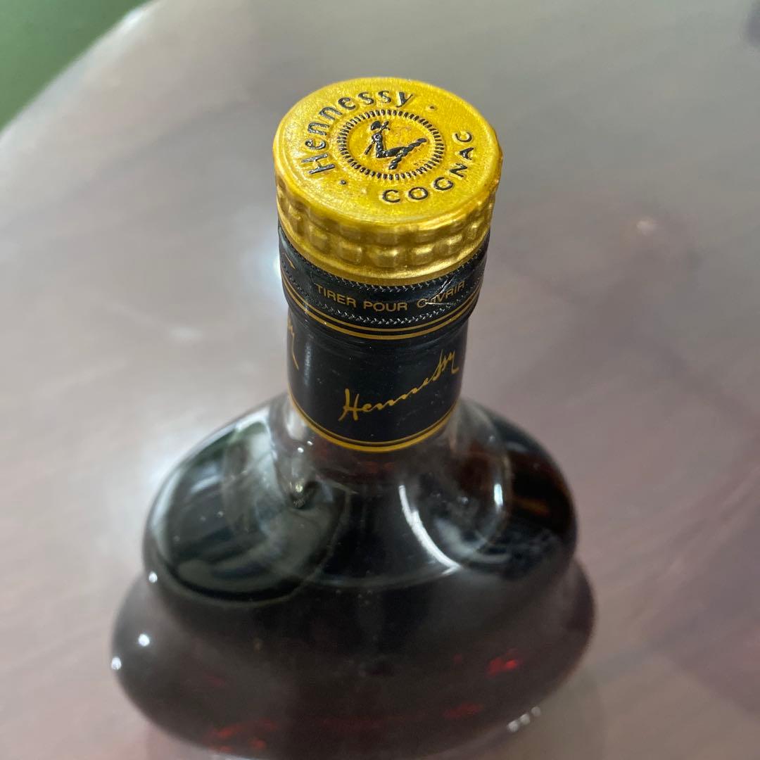 Hennessy XO金キャンプ　クリアボトル　ヘネシー　古酒