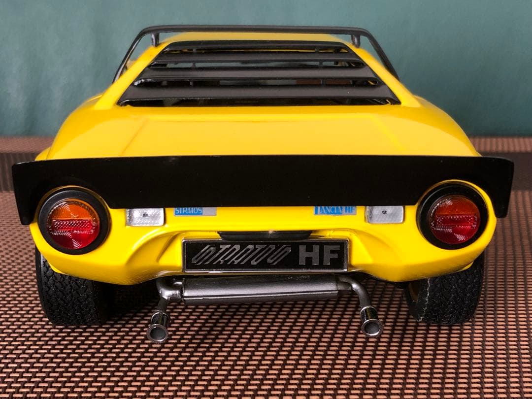 ★絶版！￼￼京商1/18 ランチア ストラトス￼ HF イエロー￼