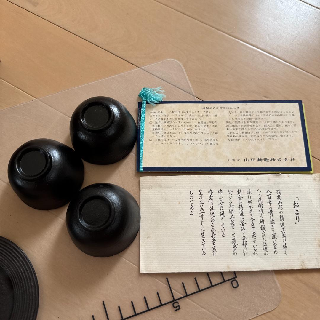 高橋敬典　正寿堂　燗瓶　鉄瓶　酒　お猪口　セット　箱入り　アンティーク