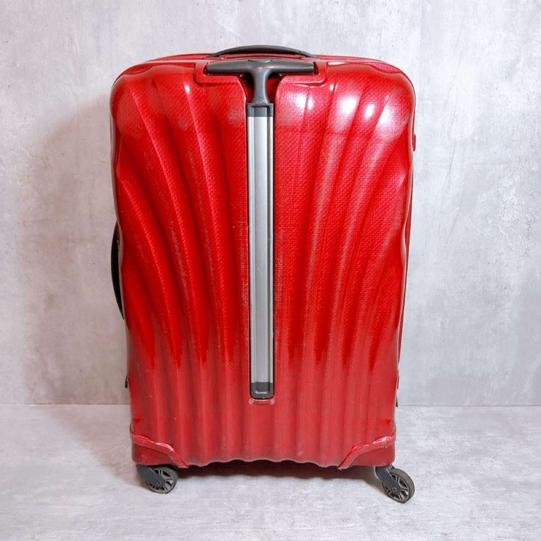 サムソナイト コスモライト 94L キャリー　赤　レッド　超軽量　旅行