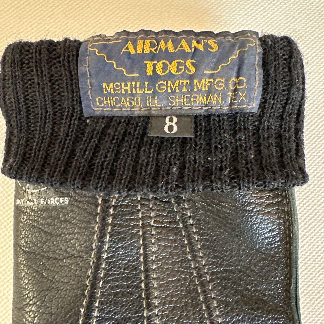 トイズマッコイ A-10 グローブ シビリアンモデル　黒