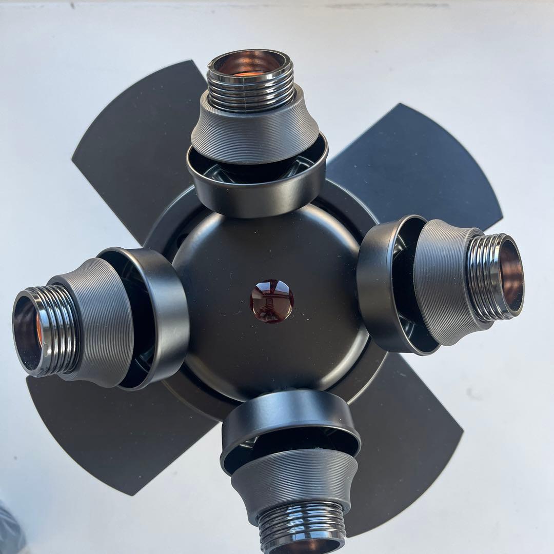 シーリングファン ブラック　JAVAlO ELF JE-CF003-BK