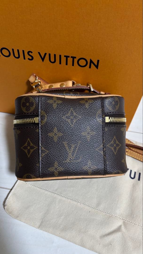 【ひまわり】ルイヴィトン LV ニースナノ ミニバッグ バニティ