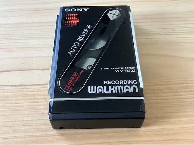 超希少美品 整備済完全動作品 SONY Walkman WM-R202 ブラック
