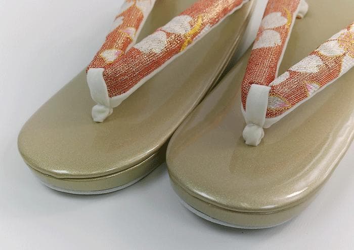 振袖・訪問着に最適　ゾーリバッグセット　帯地使用（佐賀錦）　新品　Fサイズ　02