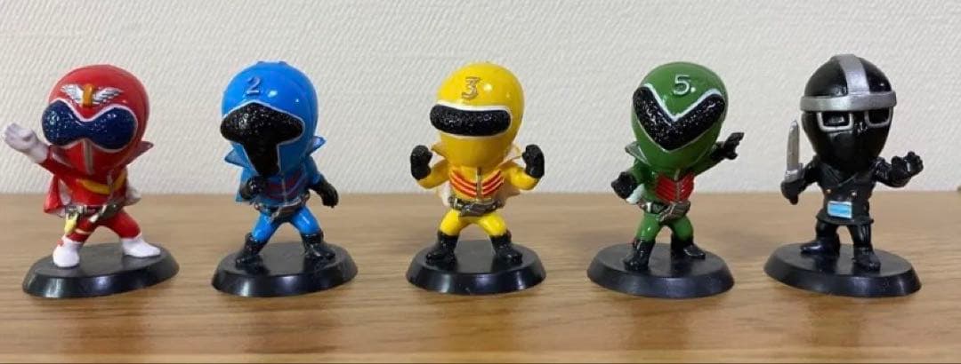 特撮ヒーローズ　ゴレンジャー　合計5体（バラ売り不可）